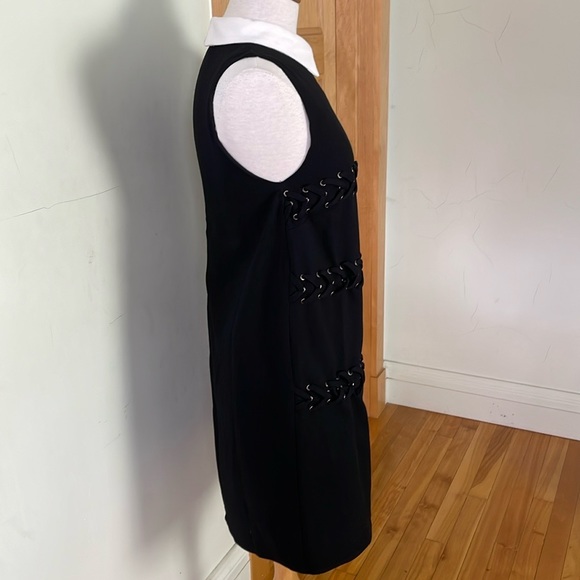 The Moon Little Black Sleeveless Mod Dress, Size M - Picture 5 of 12